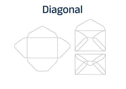Envelopes com Fechamento Diagonal Personalizados - terceirização de serviços gráficos | Gráfica Atend